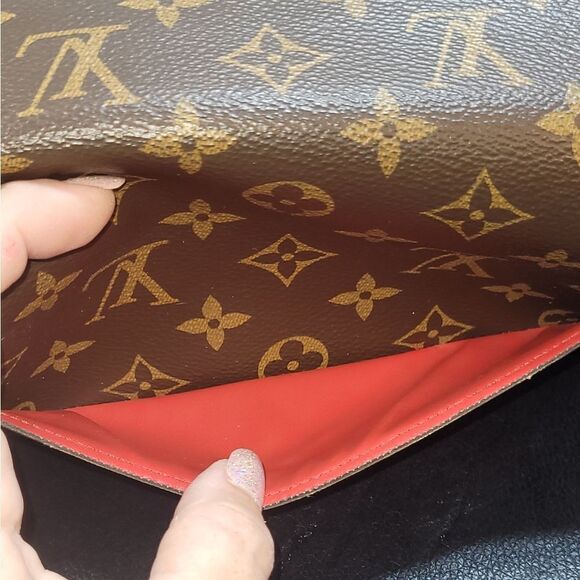 Louis Vuitton Sarah  WalletMonogram Coquelicot Lining box and dustbag Pr… - Picture 15 of 17